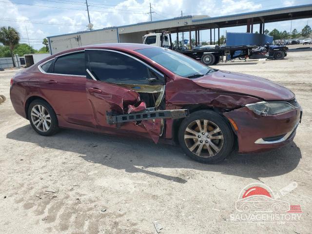 1C3CCCAB6FN608711 2015 CHRYSLER 200 photo no. 4