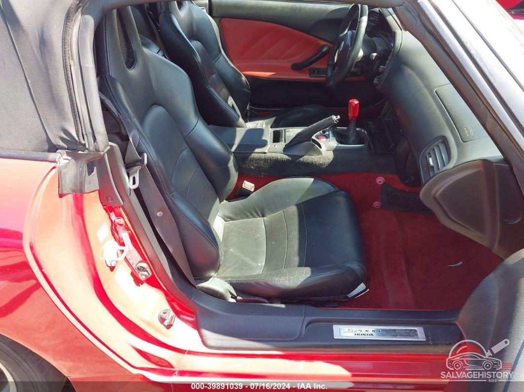 JHMAP1148YT000571 2000 HONDA S2000 photo no. 5