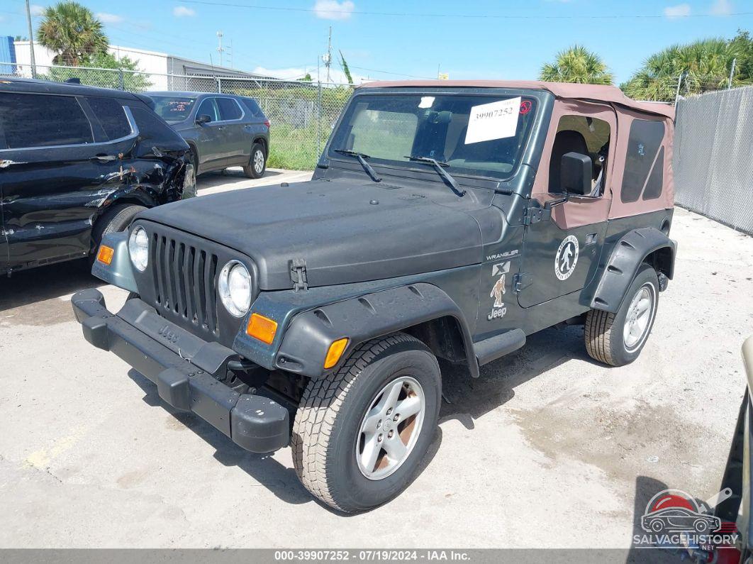 1J4FA39S02P762696 2002 JEEP WRANGLER photo no. 2