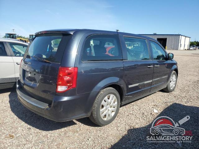 2C4RDGBGXER316856 2014 DODGE CARAVAN photo no. 3