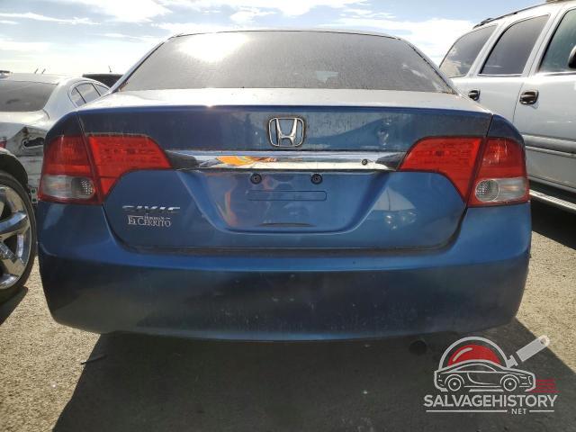 1HGFA16569L010500 2009 HONDA CIVIC photo no. 6