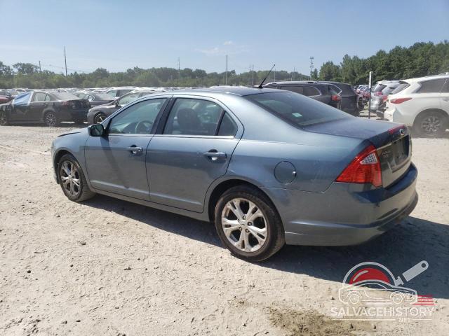 3FAHP0HAXCR100547 2012 FORD FUSION photo no. 2
