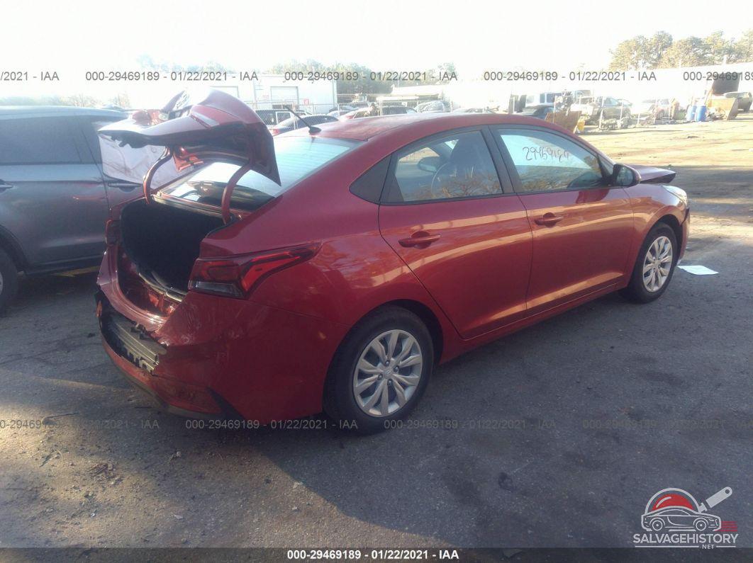 3KPC24A68LE106225 2020 HYUNDAI ACCENT photo no. 4
