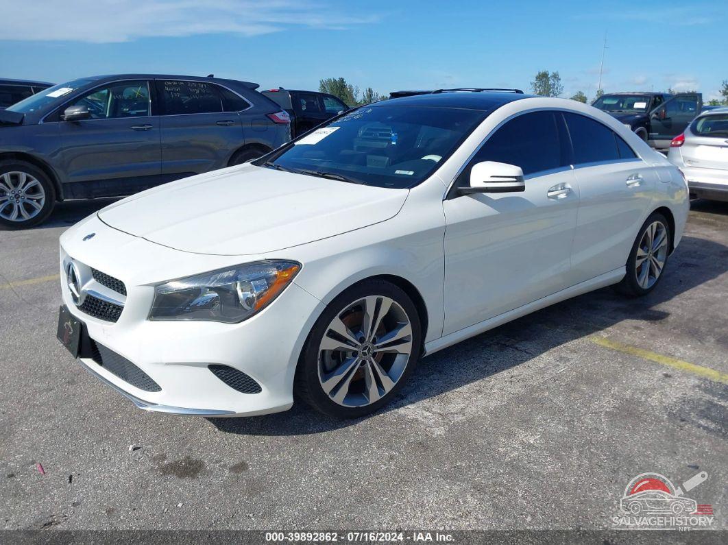 WDDSJ4GB5KN726288 2019 MERCEDES-BENZ CLA 250 photo no. 2