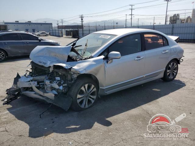 1HGFA16559L001674 2009 HONDA CIVIC photo no. 4