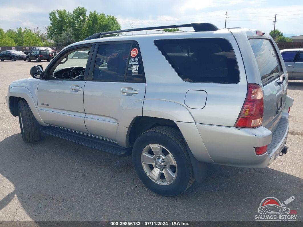 JTEBU14R250069884 2005 TOYOTA 4RUNNER photo no. 3
