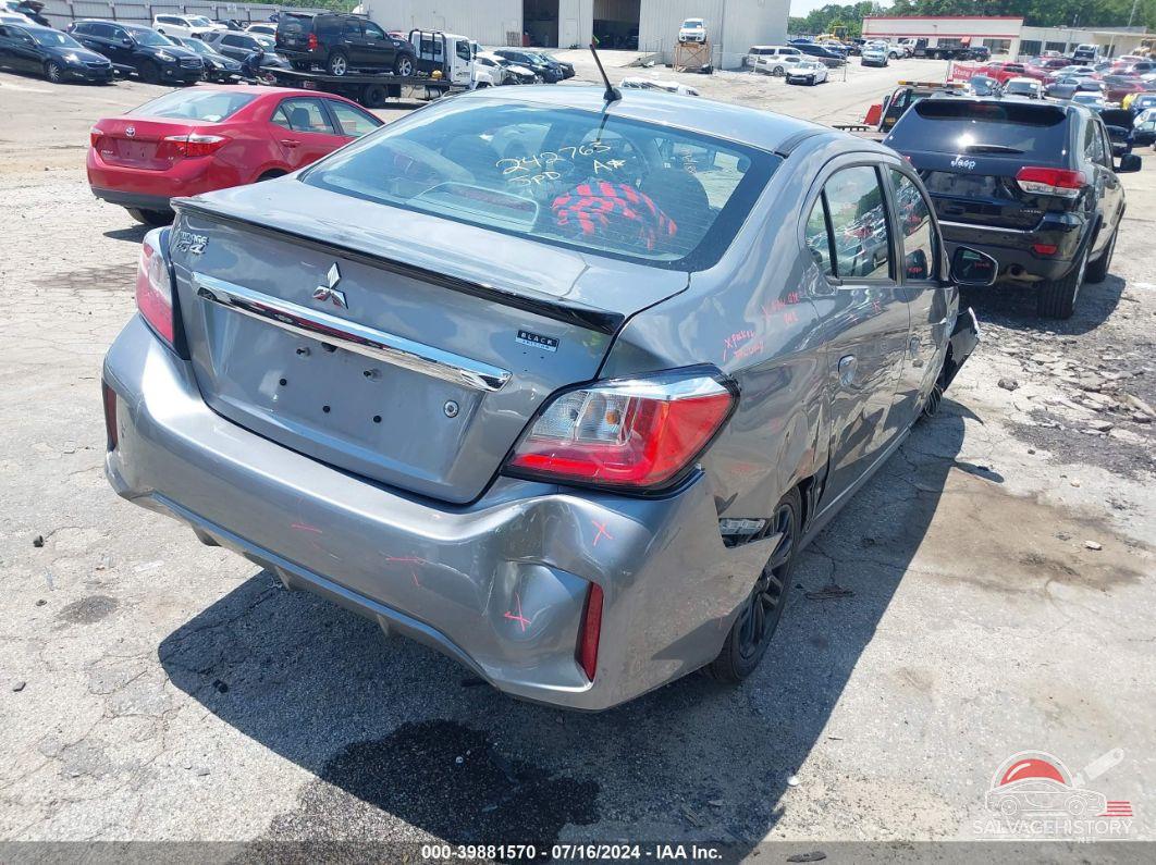 ML32FUFJ5NHF04704 2022 MITSUBISHI MIRAGE G4 photo no. 4
