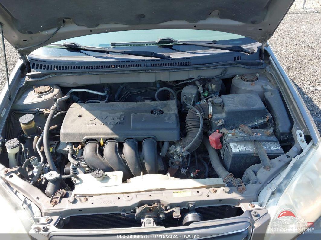 2T1BR38E24C185647 2004 TOYOTA COROLLA photo no. 10