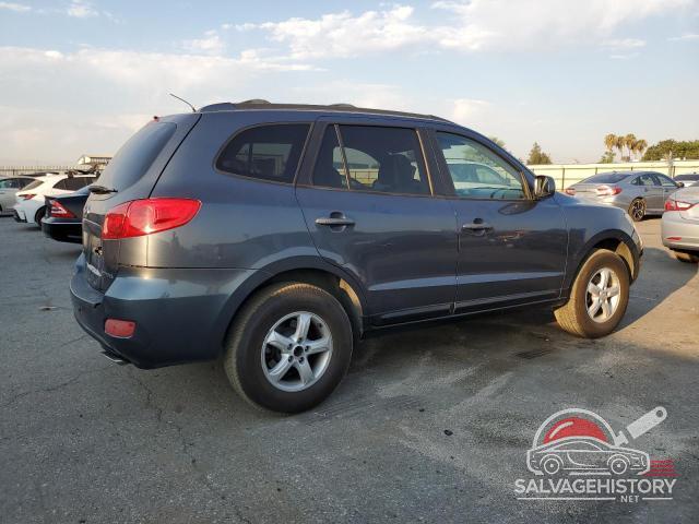 5NMSG13D87H090548 2007 HYUNDAI SANTA FE photo no. 3