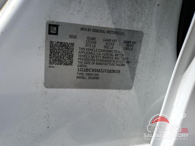 1G1BC5SM3J7183635 2018 CHEVROLET CRUZE photo no. 12