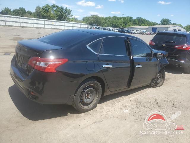 3N1AB7AP6KY221004 2019 NISSAN SENTRA photo no. 3