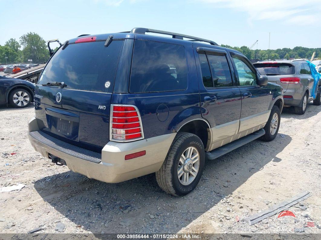 4M2ZU86E44UJ24472 2004 MERCURY MOUNTAINEER photo no. 4