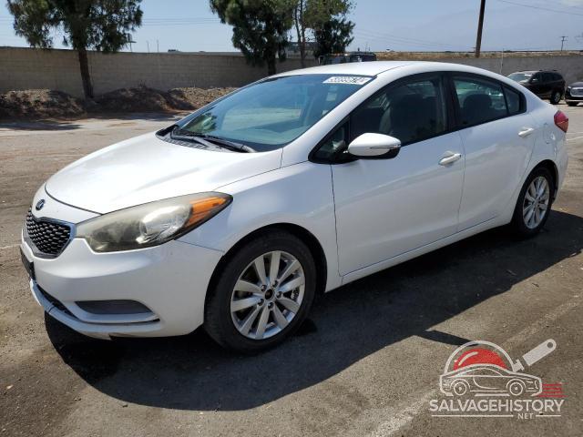 KNAFX4A65G5515148 2016 KIA FORTE photo no. 8