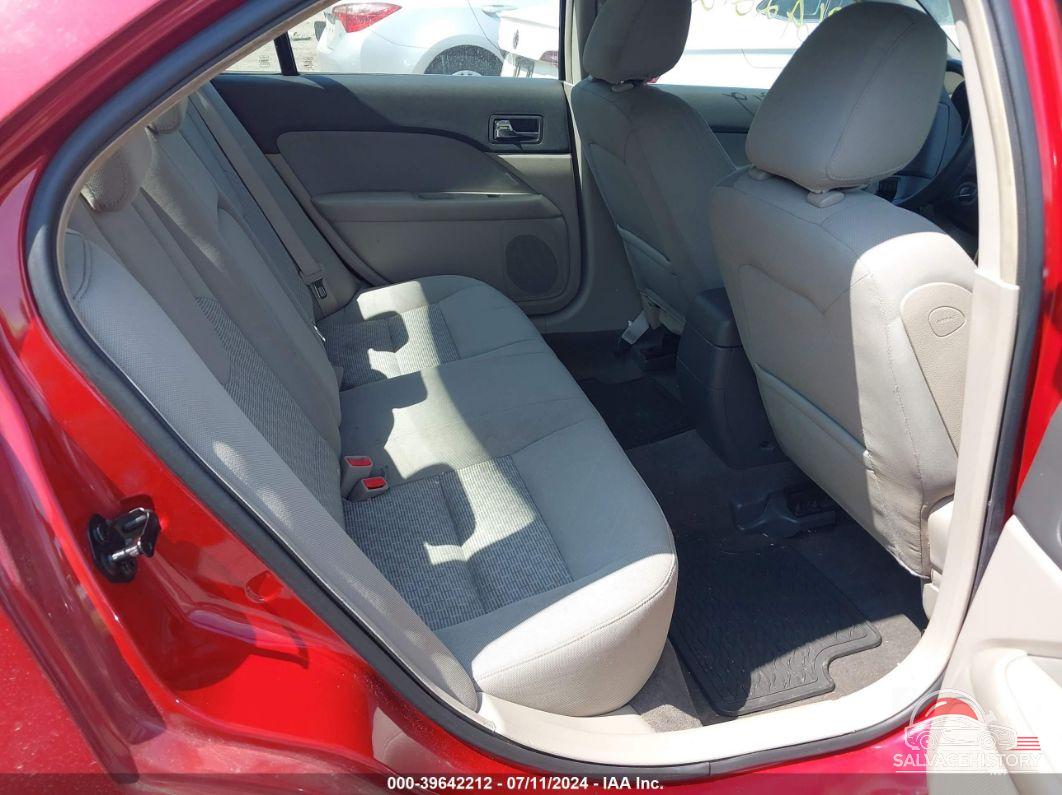3FAHP0HA2AR196977 2010 FORD FUSION photo no. 8