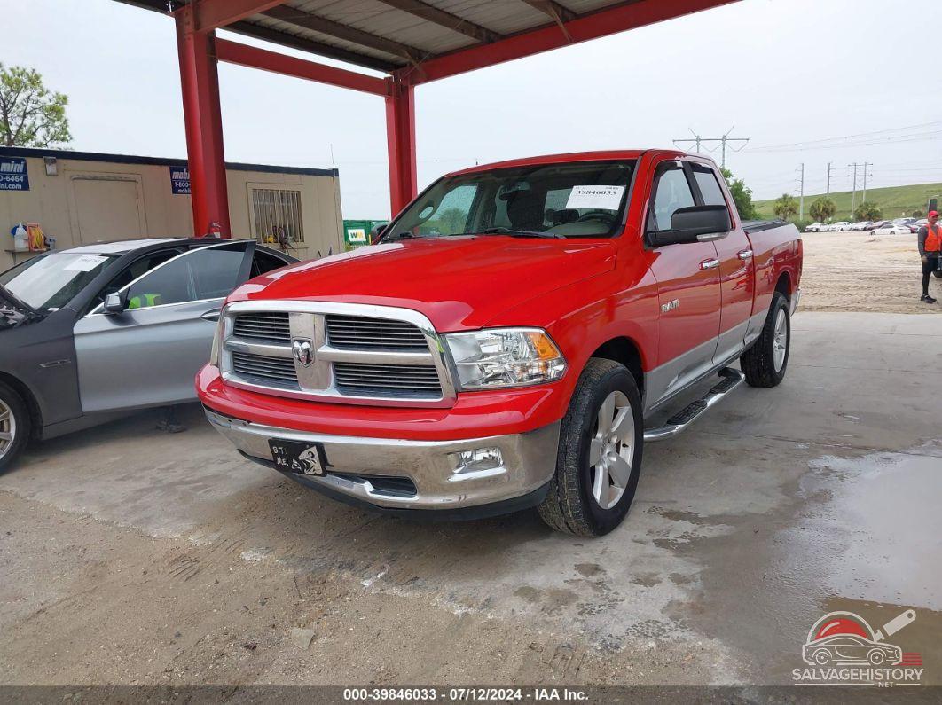 1D7RB1GP6AS122285 2010 DODGE RAM 1500 photo no. 2