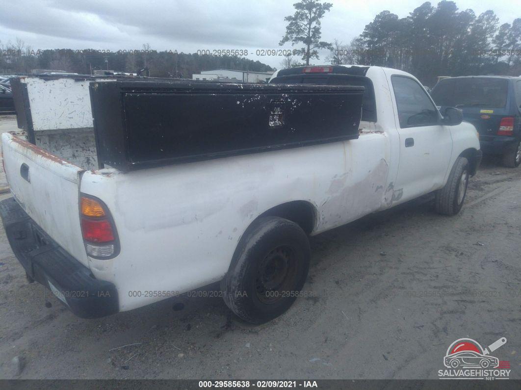 5TBJN3219YS113850 2000 TOYOTA TUNDRA photo no. 4