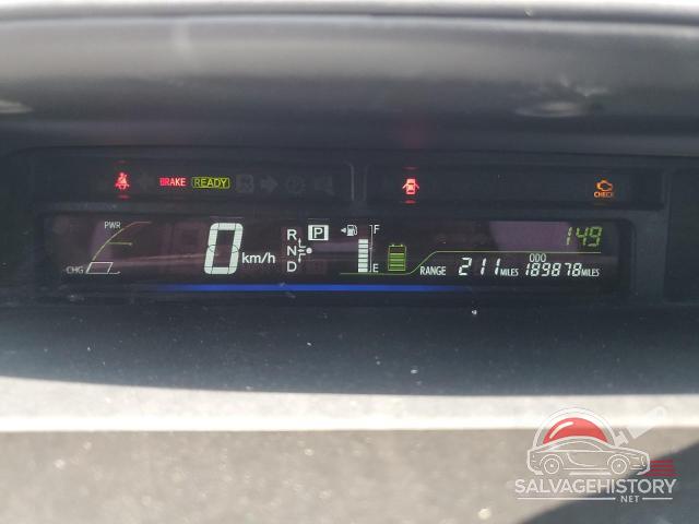 JTDZN3EU7D3277593 2013 TOYOTA PRIUS photo no. 9