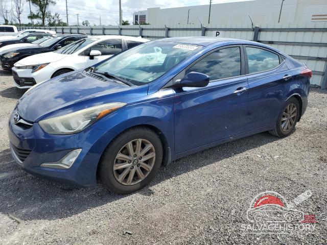 5NPDH4AEXFH573043 2015 HYUNDAI ELANTRA photo no. 1
