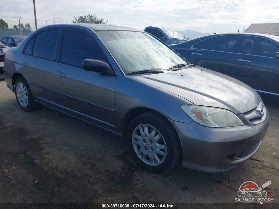 2HGES16525H621396 2005 HONDA CIVIC photo no. 12