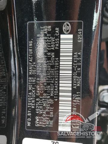 4T1DAACK4SU512854 2025 TOYOTA CAMRY photo no. 12