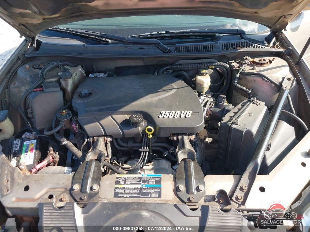 2G1WB58K169422809 2006 CHEVROLET IMPALA photo no. 10