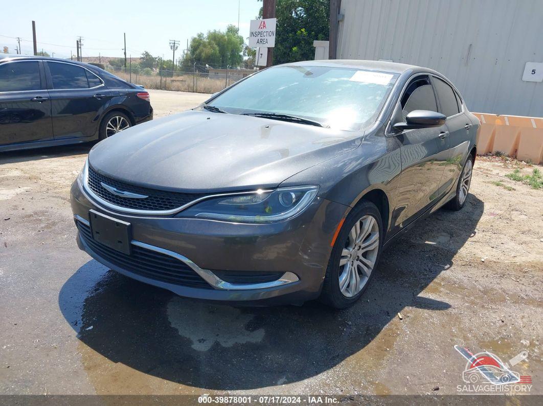 1C3CCCAB2FN562309 2015 CHRYSLER 200 photo no. 2