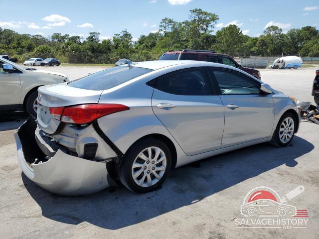 5NPDH4AE6CH137088 2012 HYUNDAI ELANTRA photo no. 3