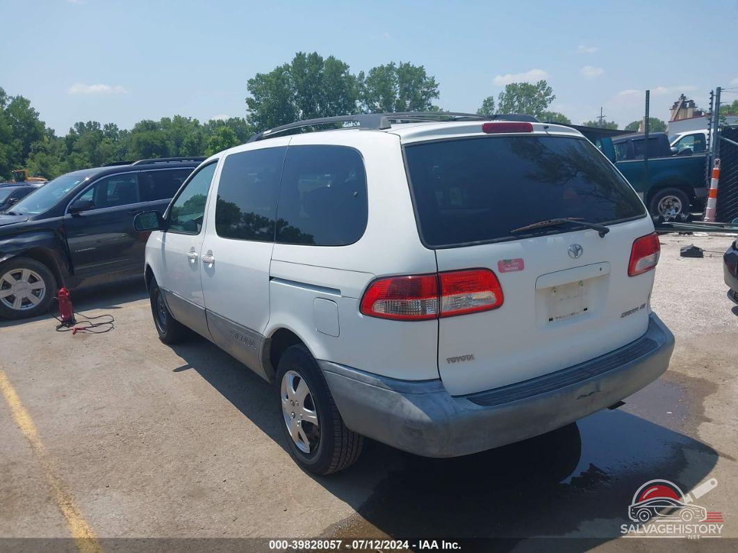 4T3ZF19C62U469813 2002 TOYOTA SIENNA photo no. 3