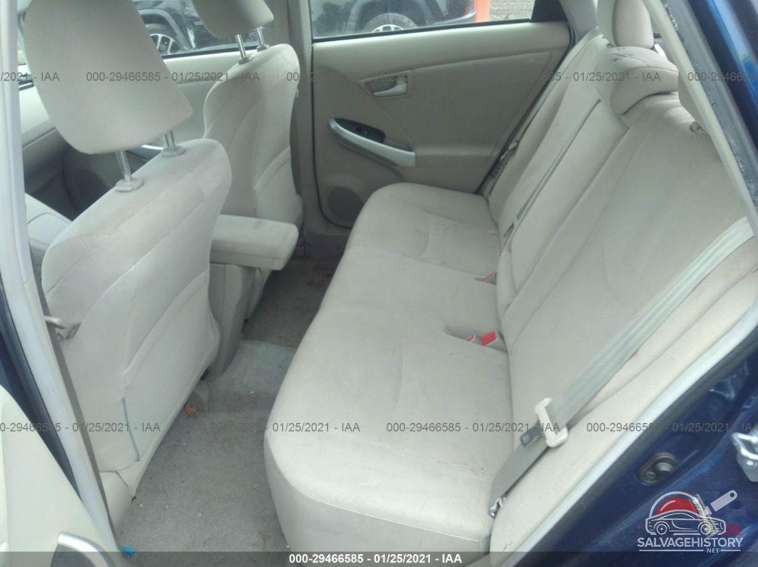 JTDKN3DU9A1233377 2010 TOYOTA PRIUS photo no. 8