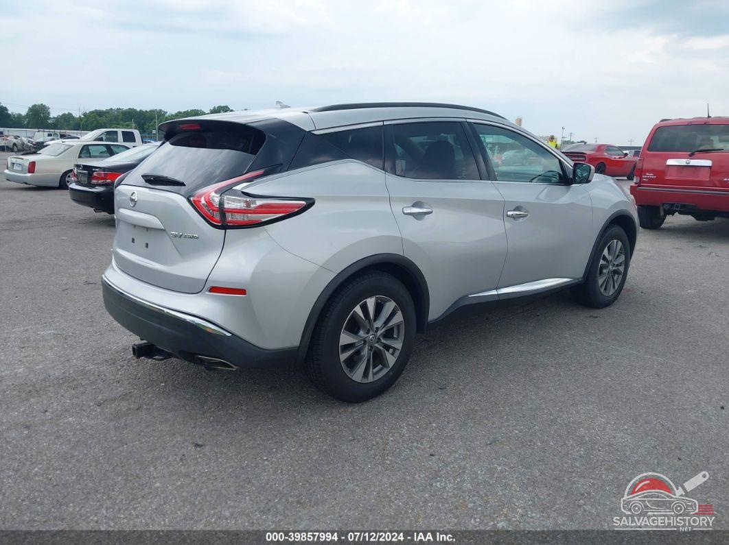 5N1AZ2MH2FN264107 2015 NISSAN MURANO photo no. 4