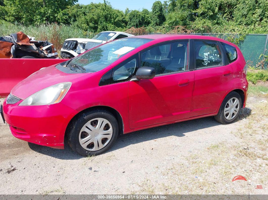 JHMGE88219S013179 2009 HONDA FIT photo no. 2