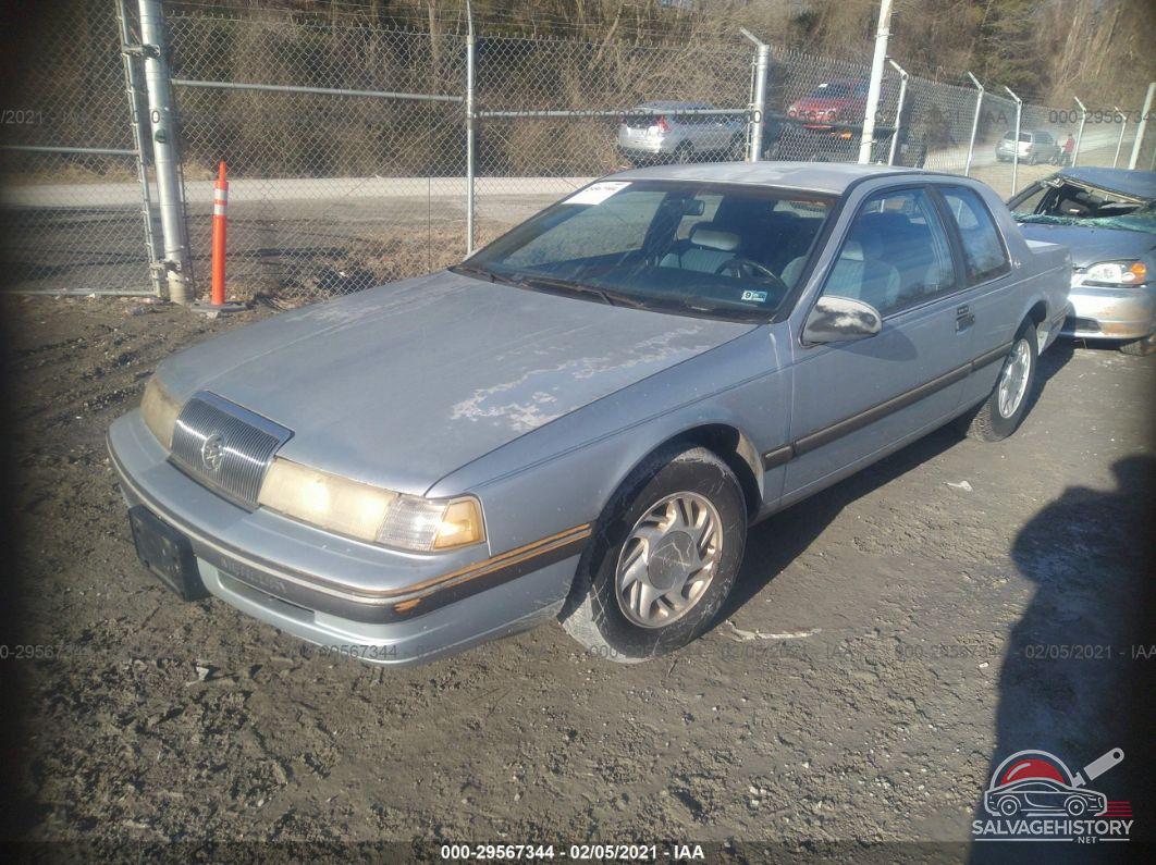 1MEPM6043LH616014 1990 MERCURY COUGAR photo no. 2