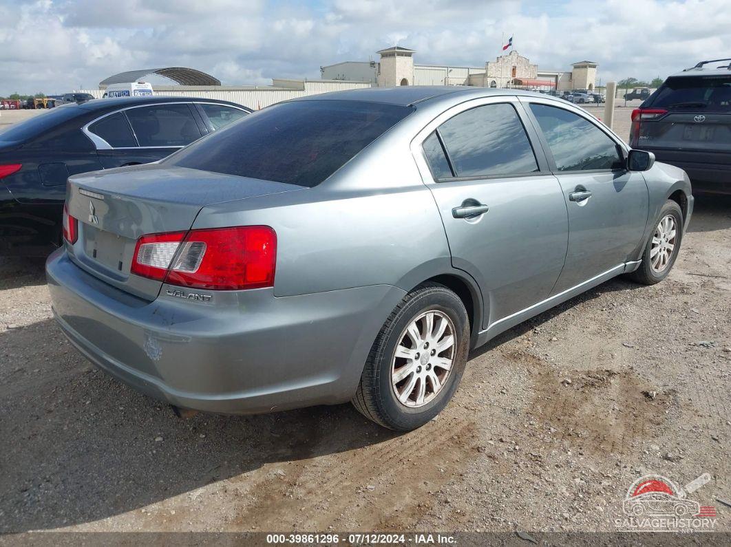 4A3AB36F09E002050 2009 MITSUBISHI GALANT photo no. 4