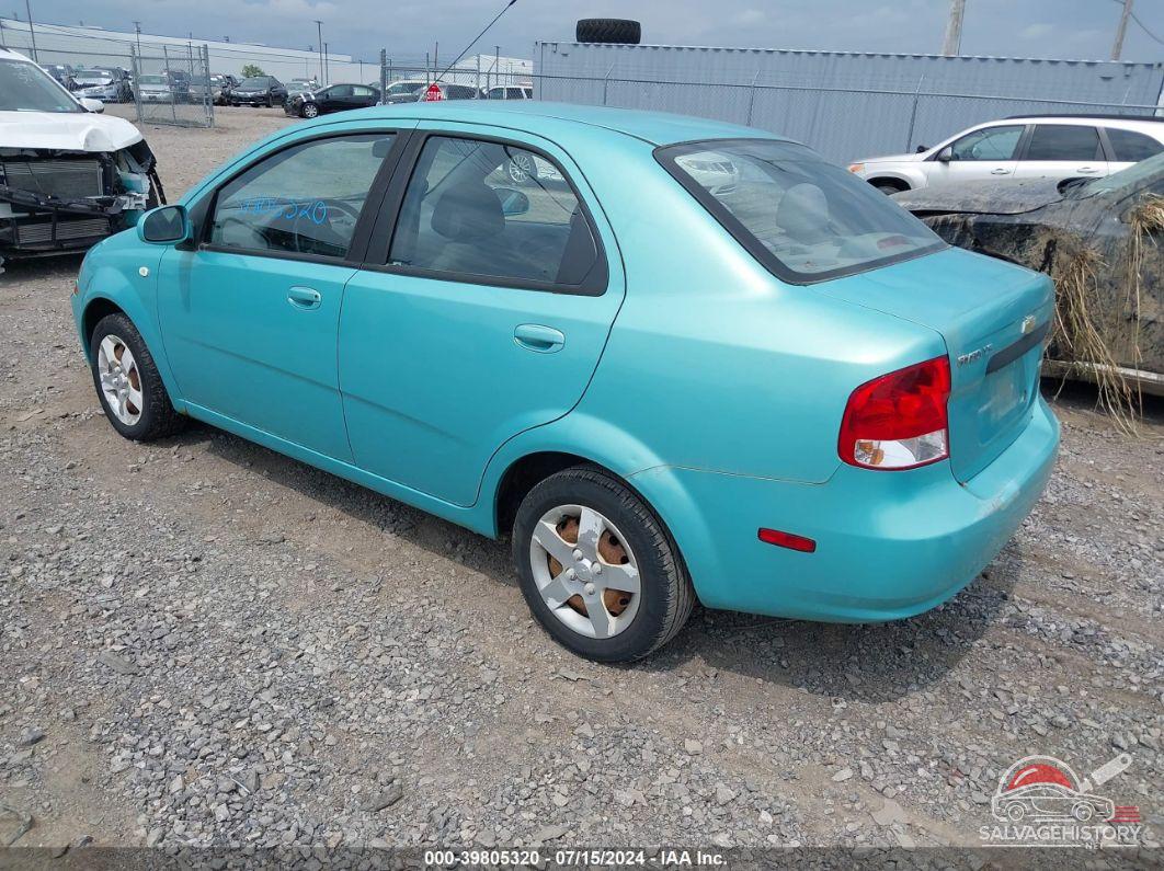 KL1TD52645B469000 2005 CHEVROLET AVEO photo no. 3