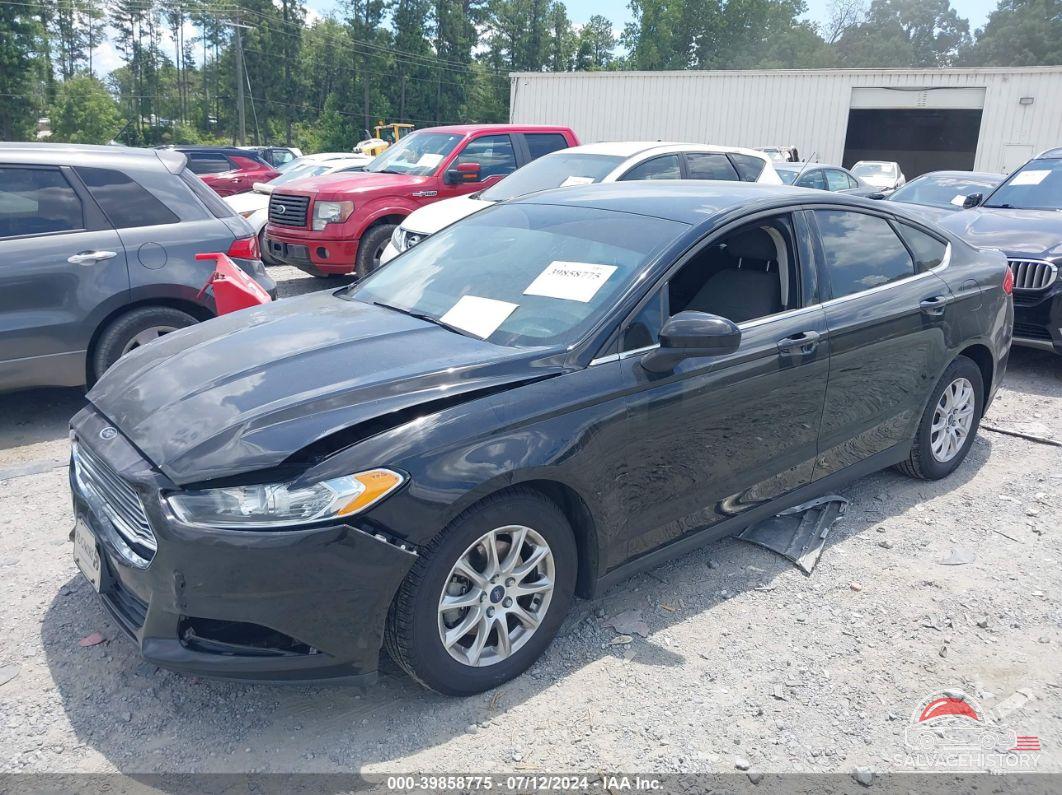 3FA6P0G76GR311926 2016 FORD FUSION photo no. 2