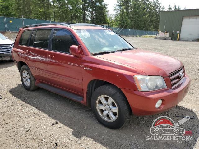 JTEHF21A320085175 2002 TOYOTA HIGHLANDER photo no. 4
