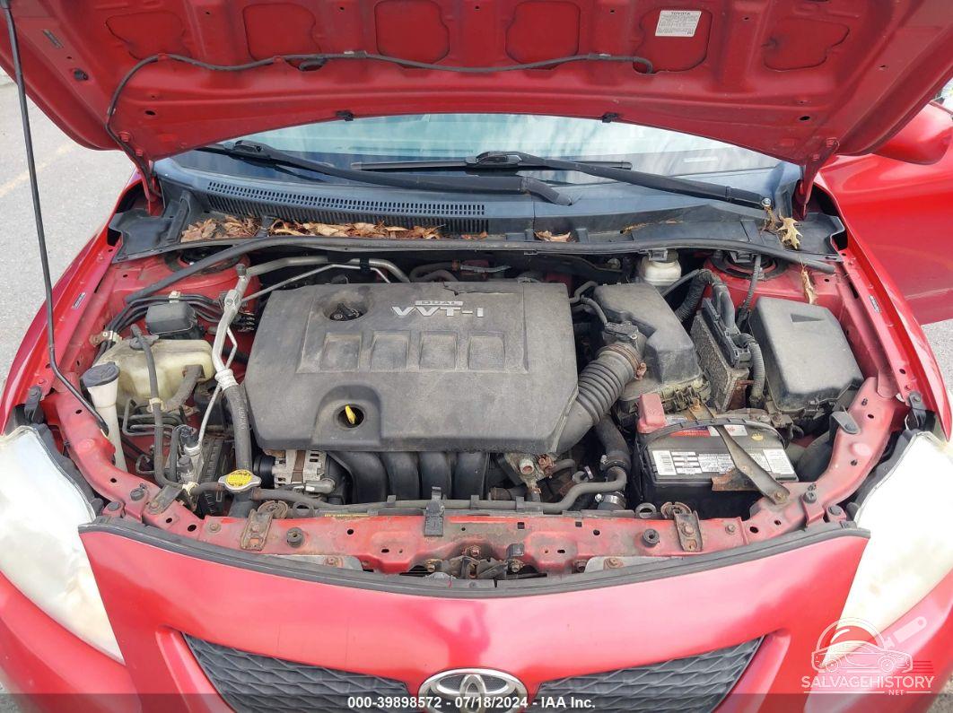 2T1BU4EE5AC306174 2010 TOYOTA COROLLA photo no. 10