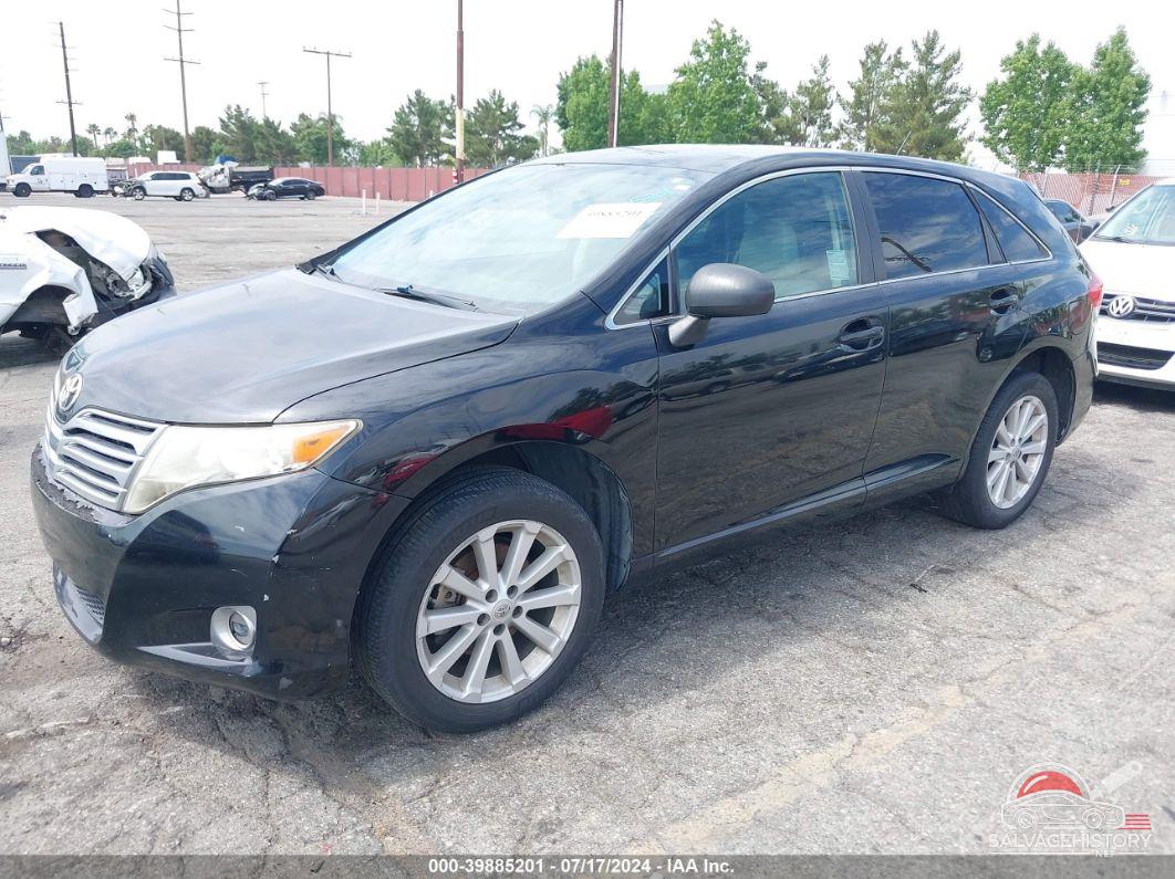 4T3ZA3BB8AU021180 2010 TOYOTA VENZA photo no. 2