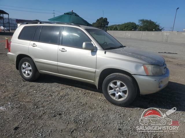 JTEGF21A030084174 2003 TOYOTA HIGHLANDER photo no. 4