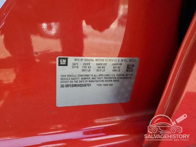 3G1BF6SM5HS508701 2017 CHEVROLET CRUZE photo no. 12
