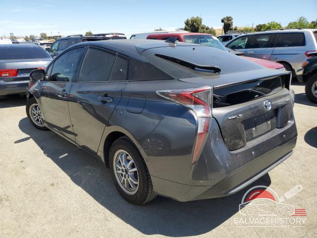 JTDKBRFU7J3064893 2018 TOYOTA PRIUS photo no. 2