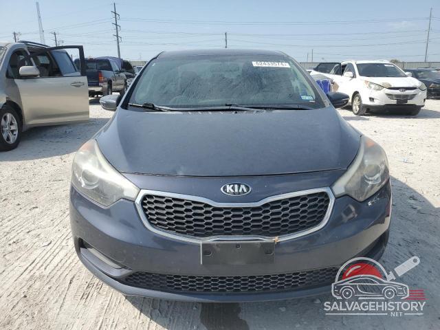 KNAFX4A60G5553922 2016 KIA FORTE photo no. 5