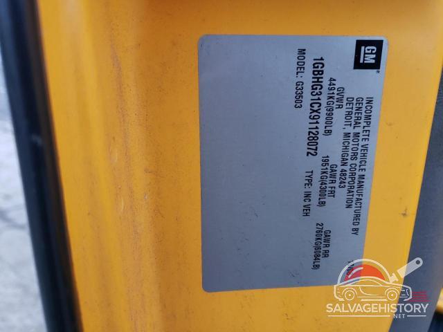 1GBHG31CX91128072 2009 CHEVROLET EXPRESS photo no. 11