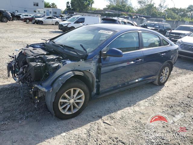 5NPE24AF1KH784351 2019 HYUNDAI SONATA photo no. 22
