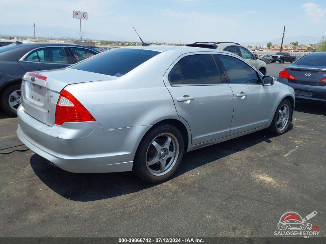 3FAHP0HA9AR184180 2010 FORD FUSION photo no. 4