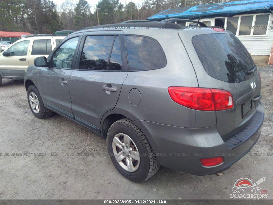 5NMSG13DX9H255907 2009 HYUNDAI SANTA FE photo no. 3