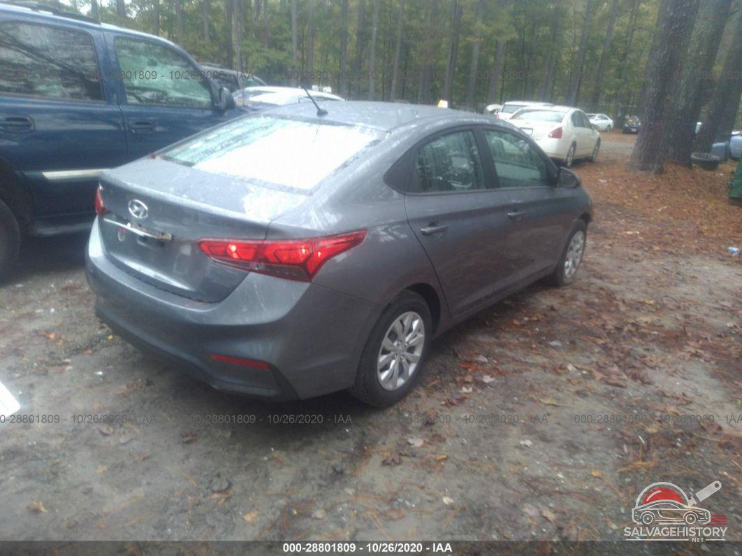 3KPC24A6XLE126248 2020 HYUNDAI ACCENT photo no. 4