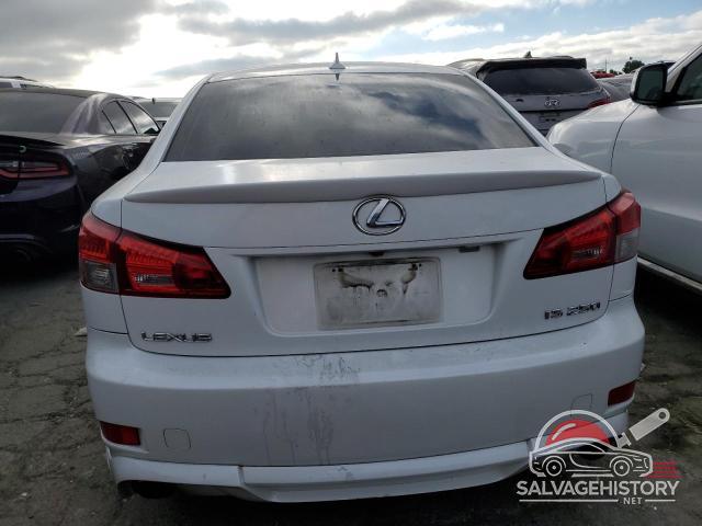 JTHBK262X85078807 2008 LEXUS IS photo no. 6