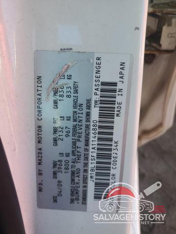 JM1BL1SF1A1146880 2010 MAZDA 3 photo no. 13