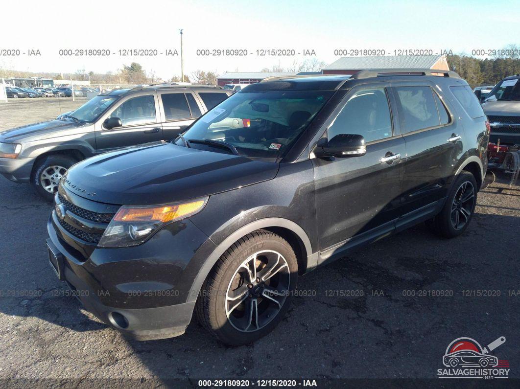 1FM5K8GT4EGC43478 2014 FORD EXPLORER photo no. 2